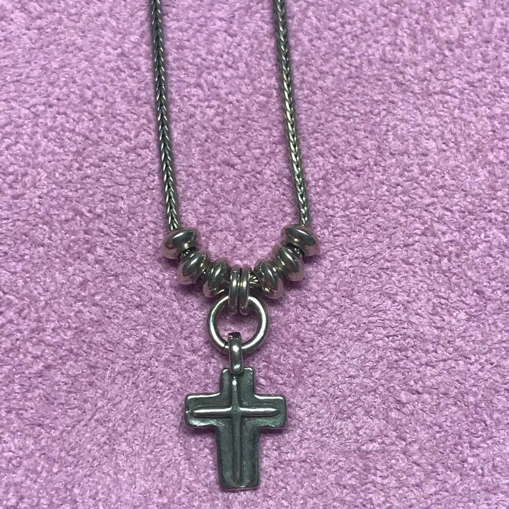 Sterling silver reversible cross. Israel. New